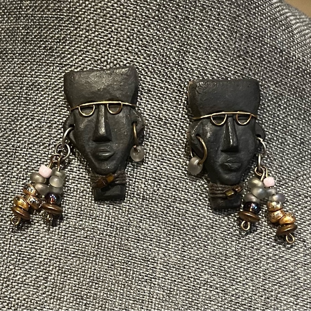 Vintage Tribal Earrings